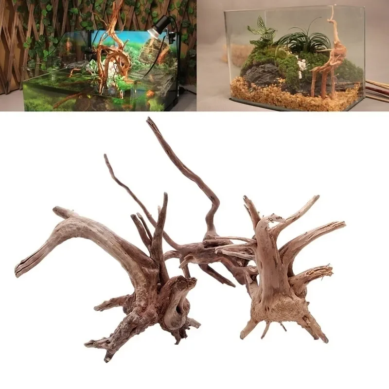 Aquarium Planted Tree - Pohon alami kayu apung akuarium tangki