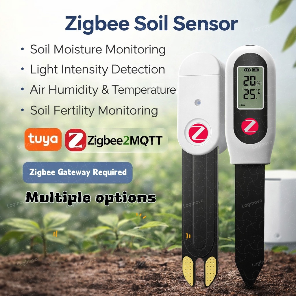 Tissue Culture Plant - Sensor Kelembapan Tanah Zigbee Tuya Smart