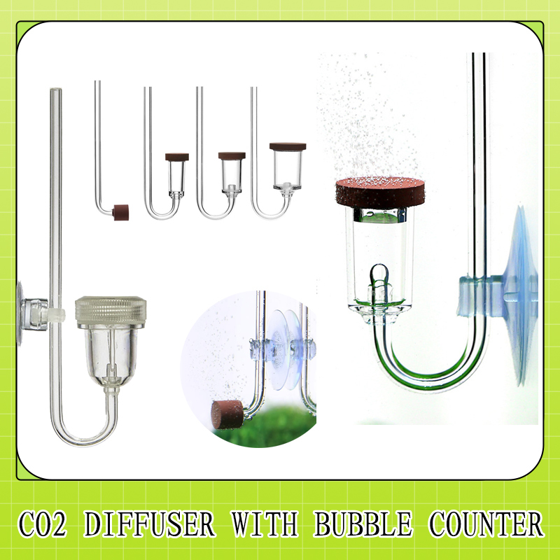 Planted Aquarium Mini - Penyemprot CO2 MINI, dengan penghitung gelembung