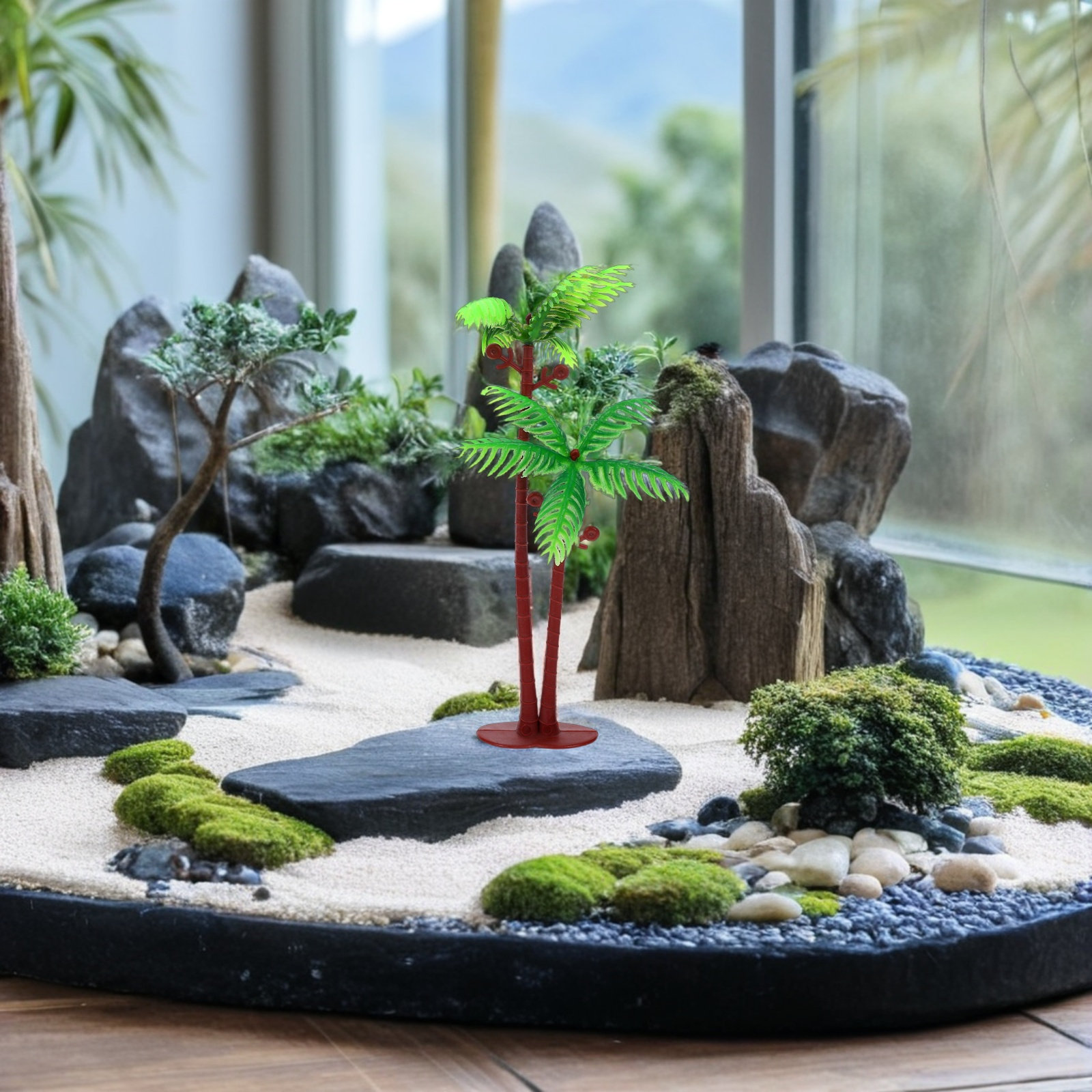 Planted Aquarium Mini - 15 Buah Pohon Kelapa Mini Seperti