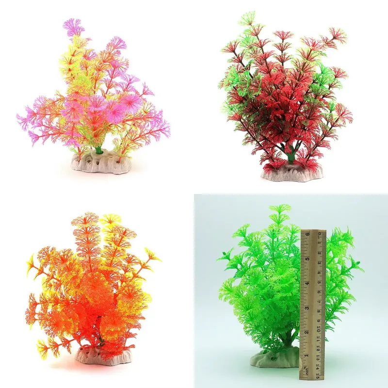 Aquarium Planted Tree - Tanaman Akuarium Buatan, Pohon Kelapa Mini