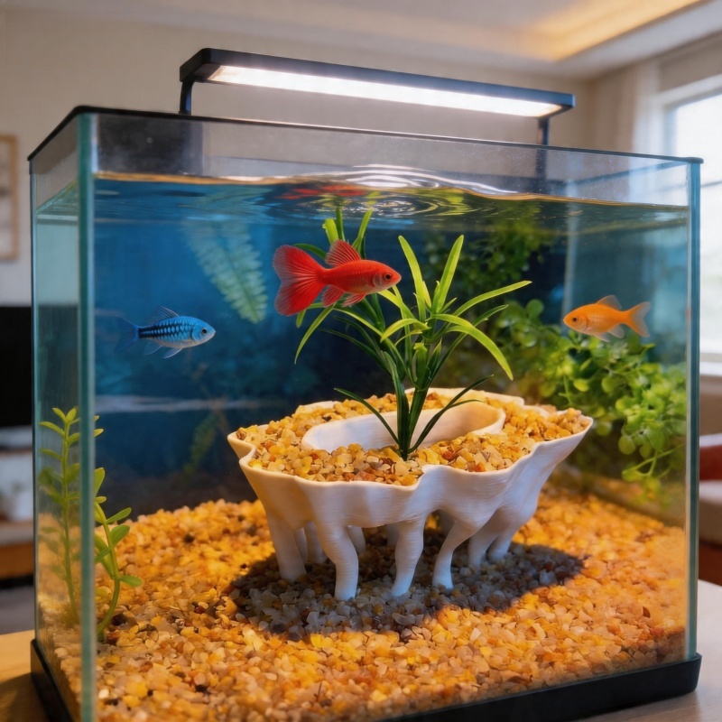 Aquarium Planted Tree - Tanaman akuarium cetak 3D berbentuk akar