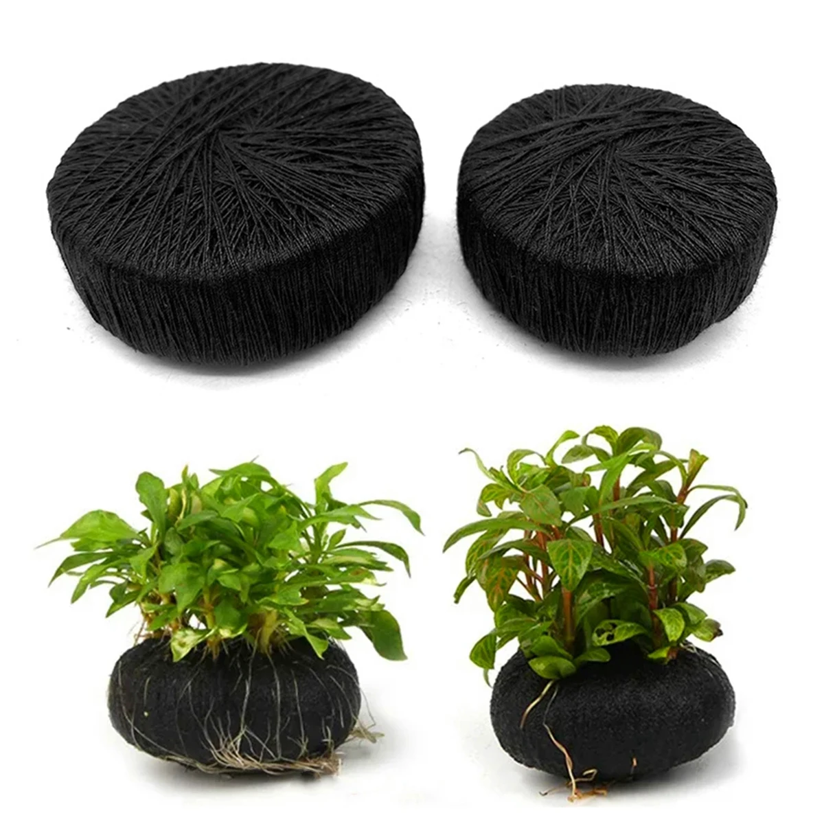 Aquarium Planted Tank Substrate - 5 buah tangki ikan hitam rumput