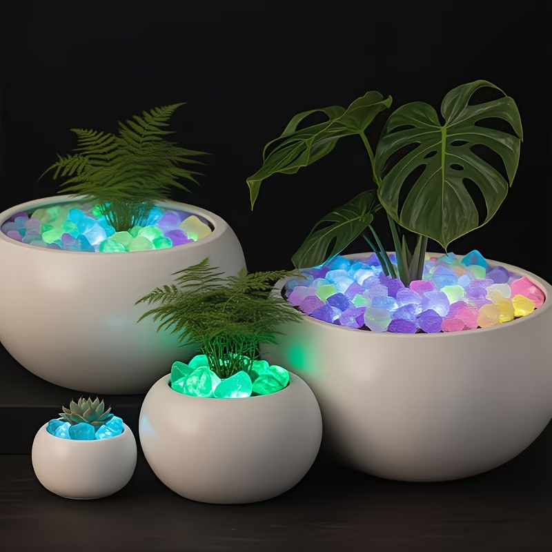 300 Buah Set Kerikil Bercahaya - Aquarium Plant Original ulasan dan harga