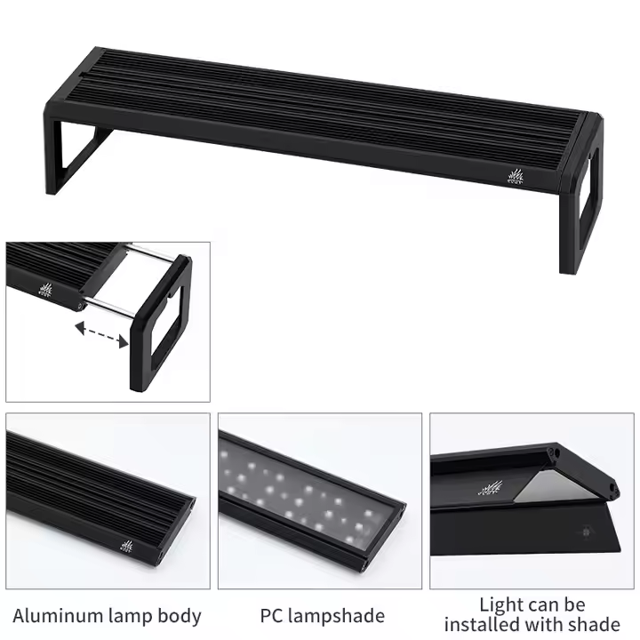 Week aqua V SE-K Series Pencah - Aquarium Plant Grow Light ulasan dan harga