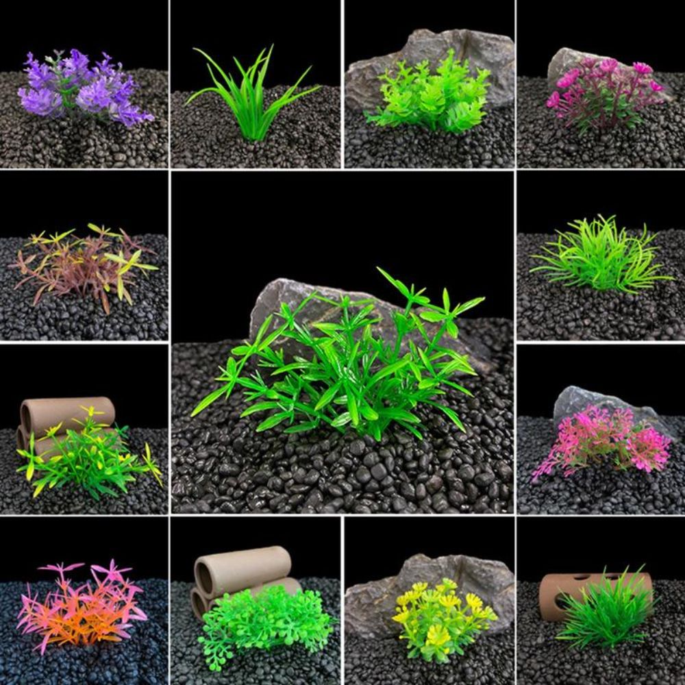 Tanaman Akuarium Plastik Buata - Planted Aquarium Mini ulasan dan harga