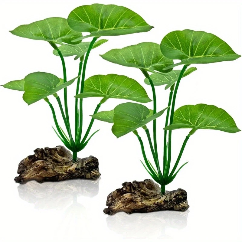 1 Buah Tanaman Akuarium Buatan - Aquarium Planted Tree ulasan dan harga