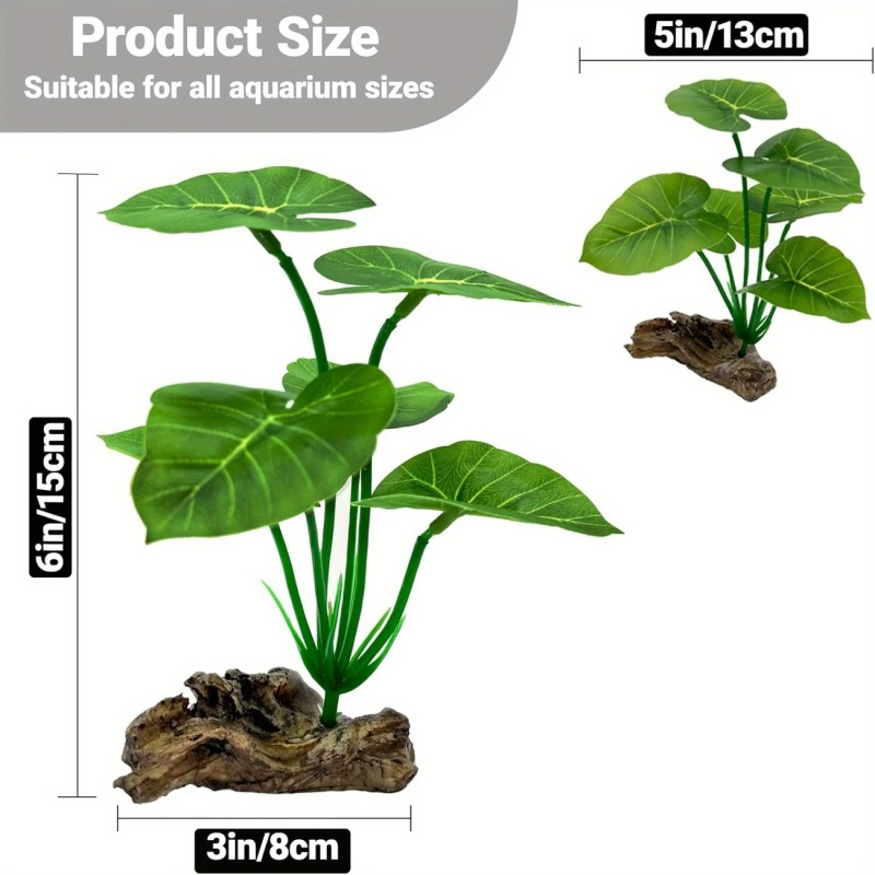 1 Buah Tanaman Akuarium Buatan - Aquarium Planted Tree ulasan dan harga