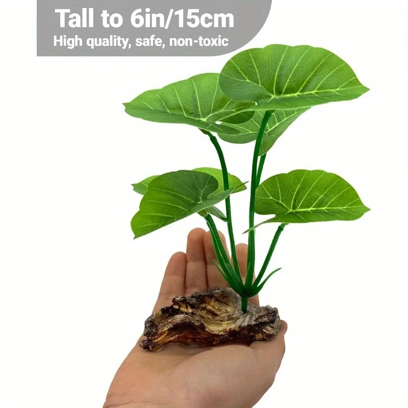1 Buah Tanaman Akuarium Buatan - Aquarium Planted Tree ulasan dan harga