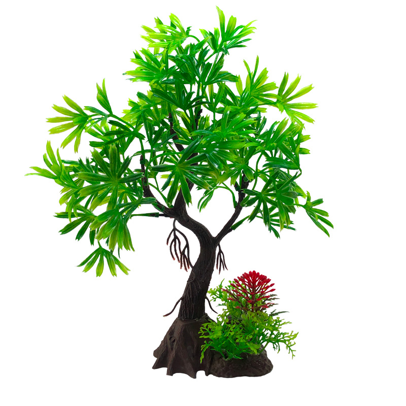 Dekorasi akuarium buatan DIY,  - Aquarium Planted Tree ulasan dan harga