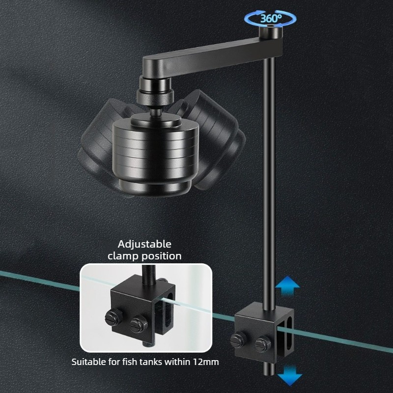 Lampu Akuarium LED 3 Warna Tah - Aquarium Plant Grow Light ulasan dan harga