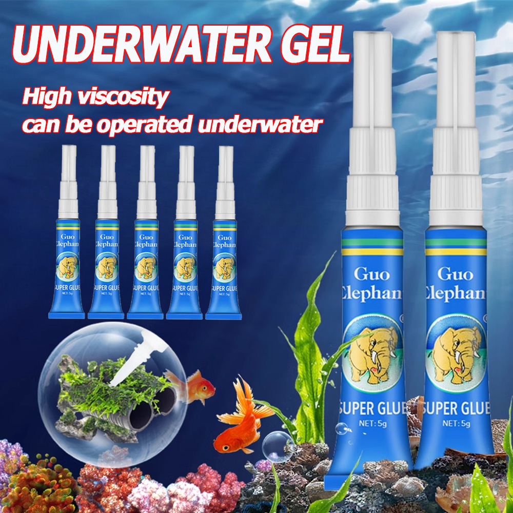3/5/10 Buah Lem Lumut Lansekap - Aquarium Plant Glue Gel ulasan dan harga