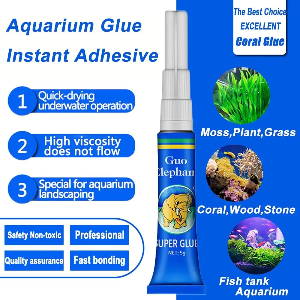 Lem Lumut Lansekap Tangki Ikan - Aquarium Plant Glue Gel ulasan dan harga