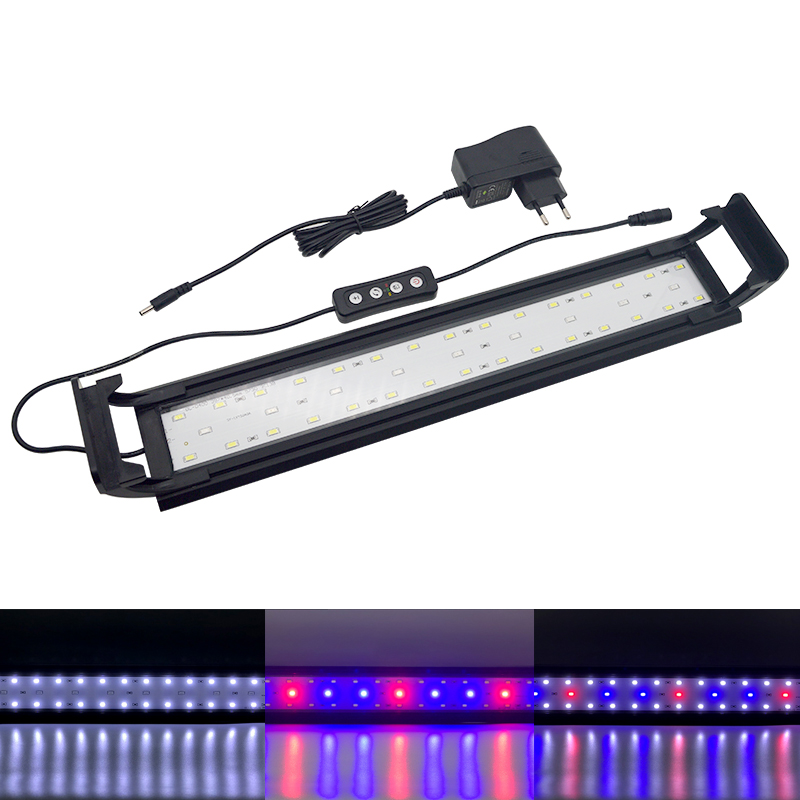 Lampu LED Akuarium untuk 16-64 - Aquarium Plant Grow Light ulasan dan harga