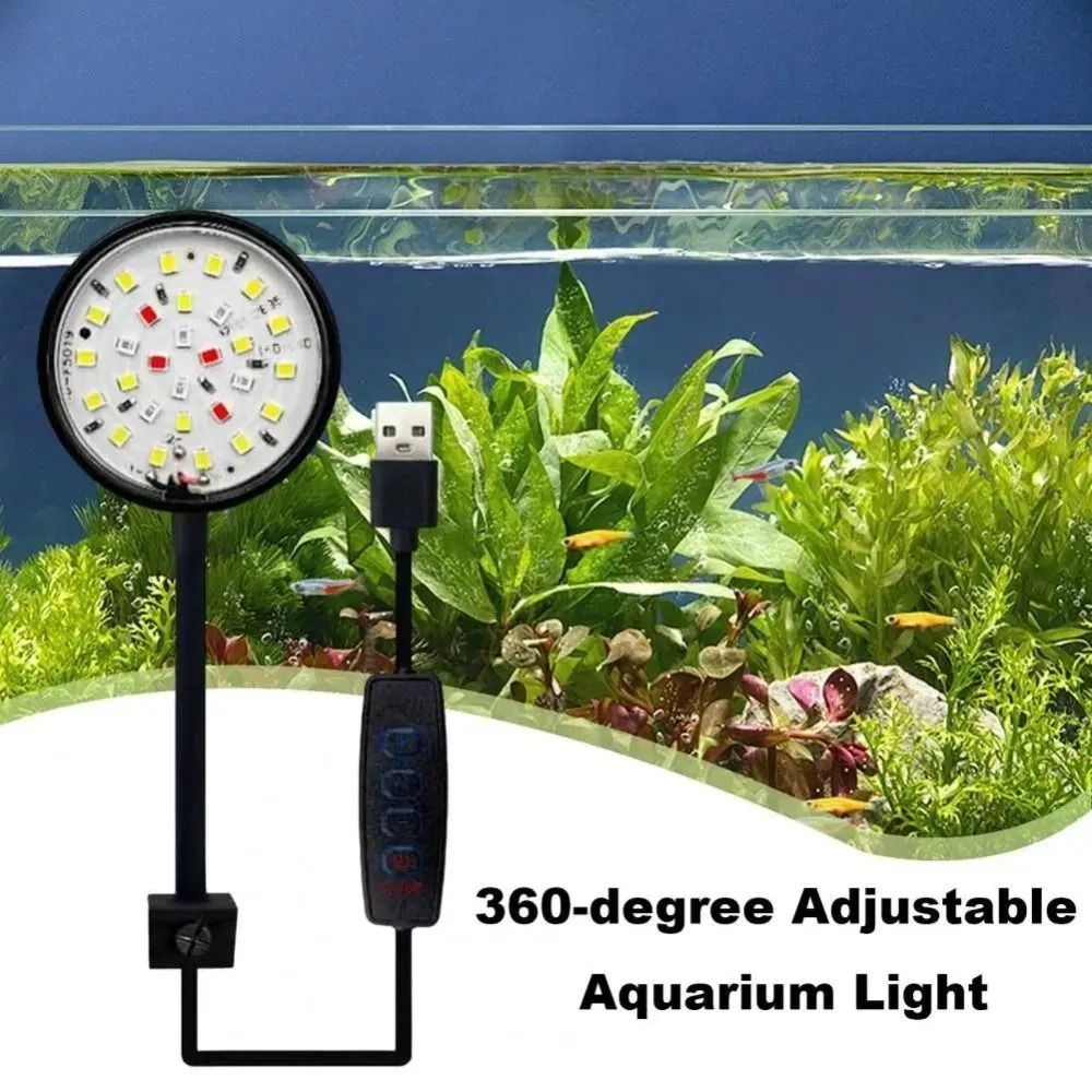 Lampu Klip Tangki Ikan Mini Ba - Planted Aquarium Mini ulasan dan harga