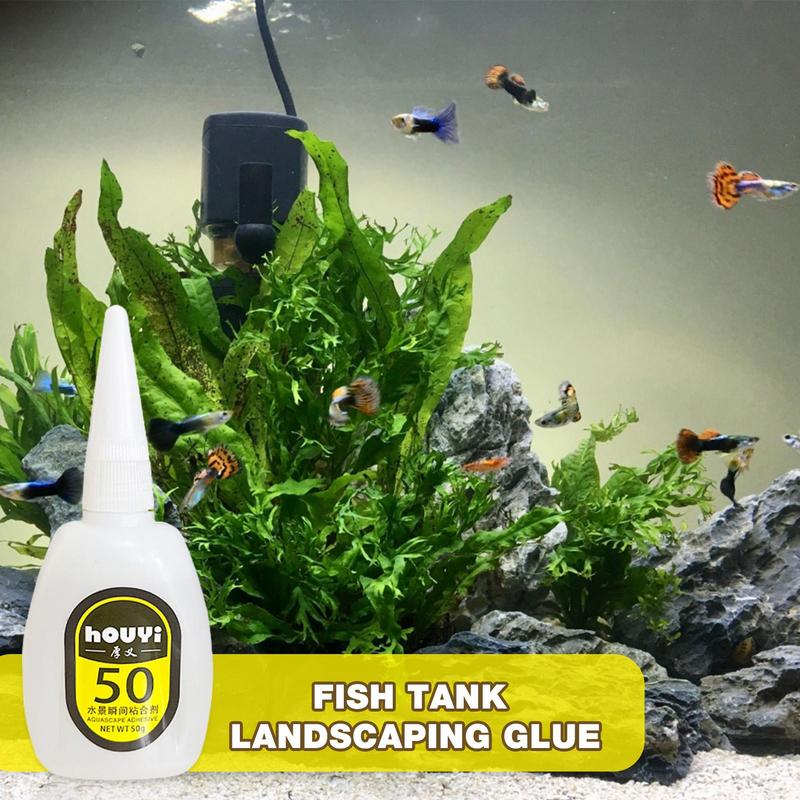 50/100G Lem Lumut Lansekap Tan - Aquarium Plant Glue Gel ulasan dan harga