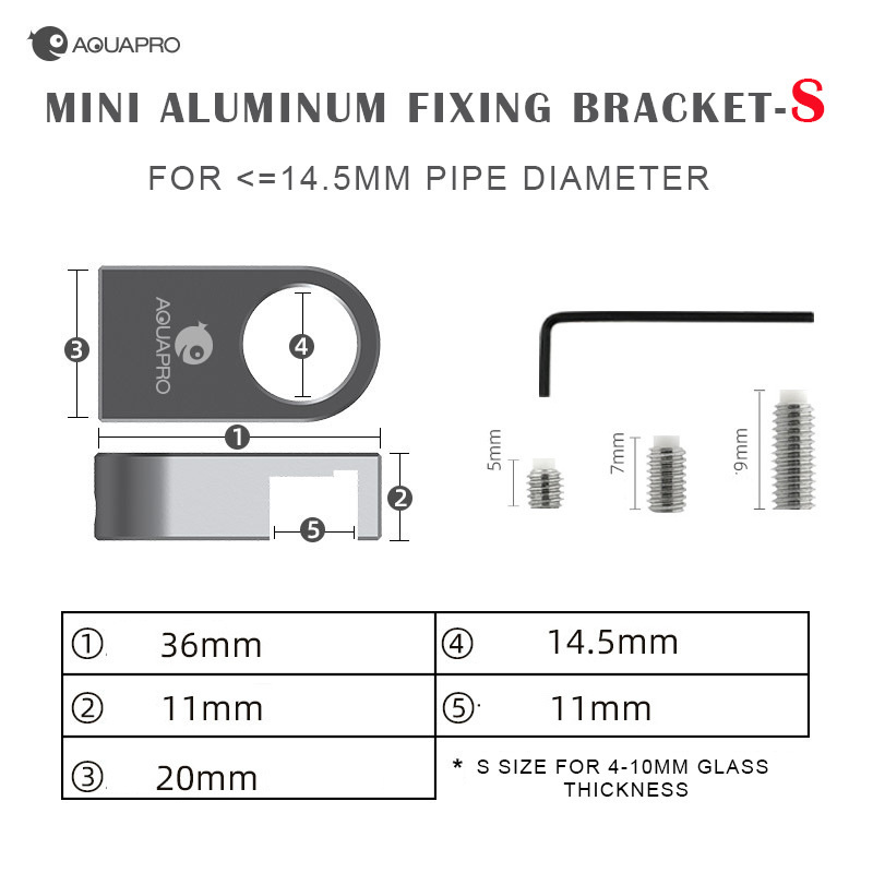Pemegang campuran aluminium Mi - Planted Aquarium Mini ulasan dan harga