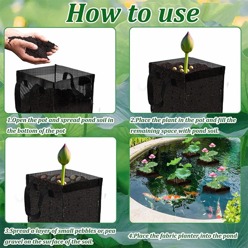 4 Buah Keranjang Tanam Kolam J - Aquarium Plant Original ulasan dan harga