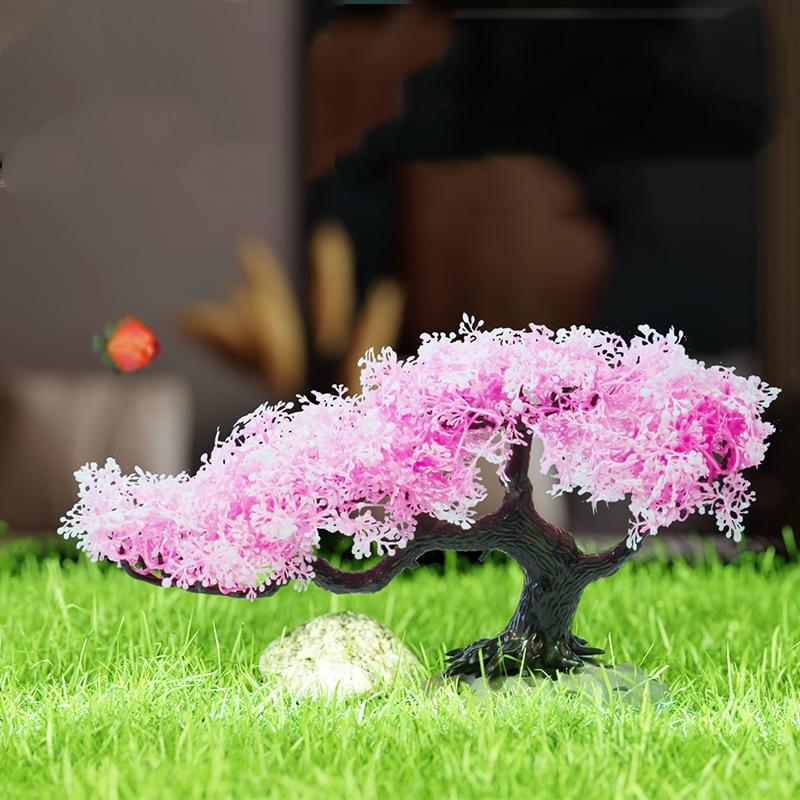 Tanaman Air Plastik Buatan Sim - Aquarium Planted Tree ulasan dan harga