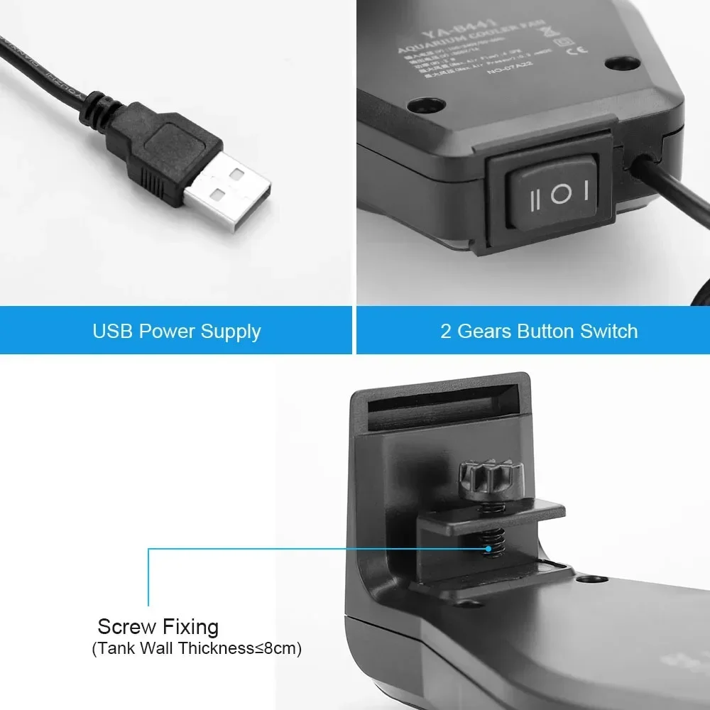 Kipas Pendingin Akuarium USB d - Planted Aquarium Mini ulasan dan harga
