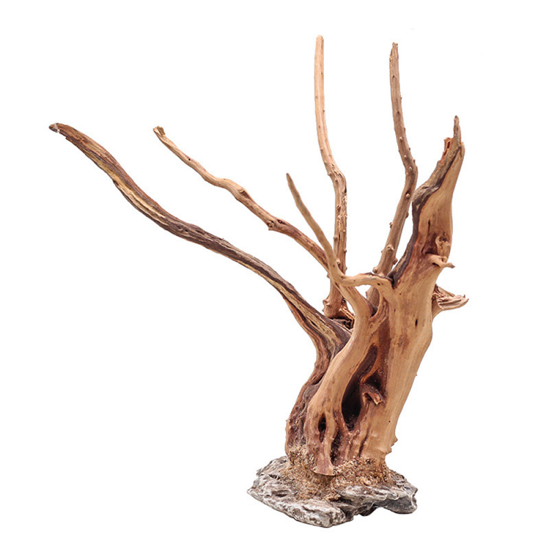 1 Buah Hiasan Kayu Lanskap Aku - Aquarium Planted Tree ulasan dan harga