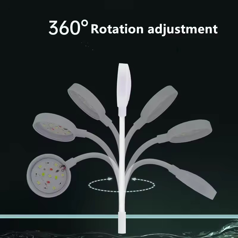 Lampu Klip Akuarium LED USB Tr - Aquarium Plant Grow Light ulasan dan harga