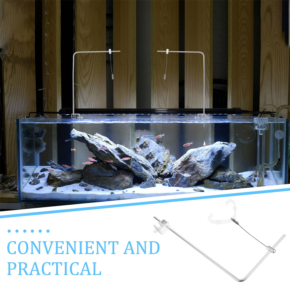 2 Buah Dudukan Lampu Akuarium  - Aquarium Planted Fish Tank ulasan dan harga