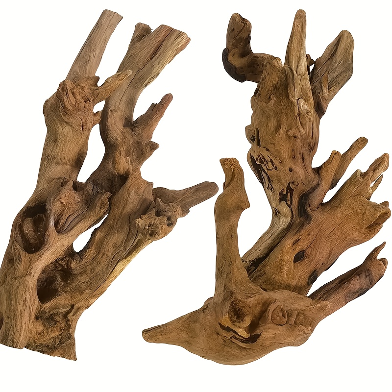 3 Buah Dekorasi Akuarium Batan - Aquarium Planted Tree ulasan dan harga