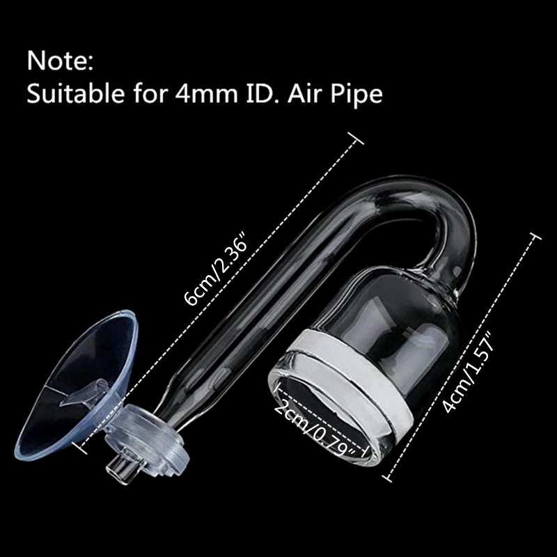 4 buah Set CO2 DIY Diffuser, u - Aquarium Planted Tank Substrate ulasan dan harga