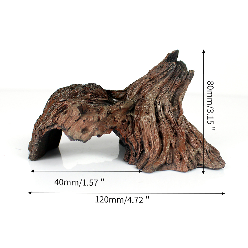 Resin Ekologis Ikan Gunung Ber - Aquarium Planted Tree ulasan dan harga