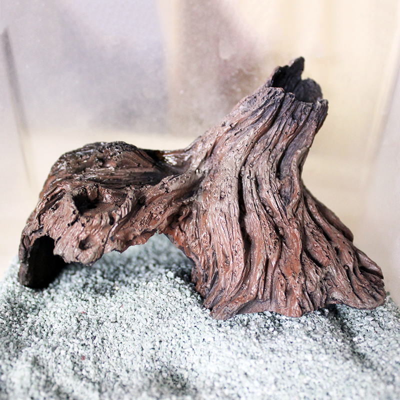 Resin Ekologis Ikan Gunung Ber - Aquarium Planted Tree ulasan dan harga