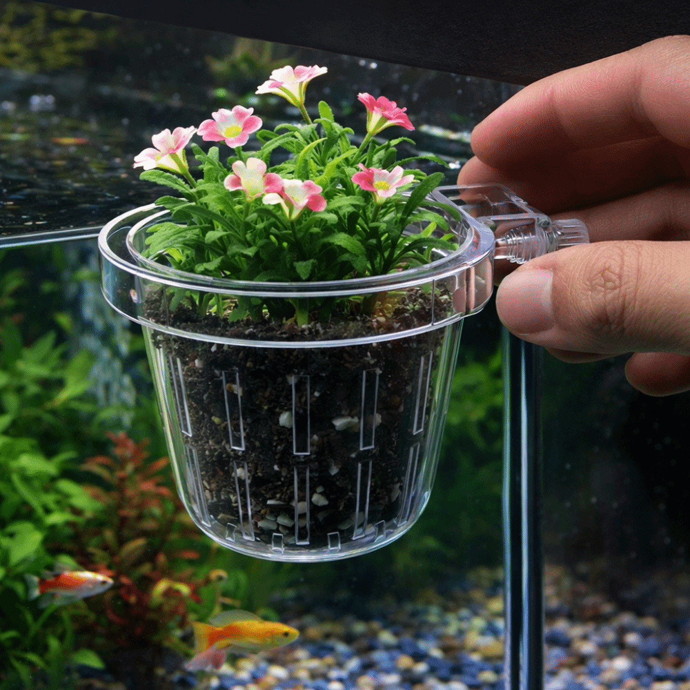 Keranjang Tanam Akuarium Gantu - Aquarium Planted Wall ulasan dan harga
